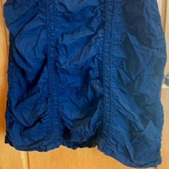 Motto Your Style Mantra Maxi Black Cotton Skirt Vertical Elastic Panels Sz: XL - Picture 4 of 6